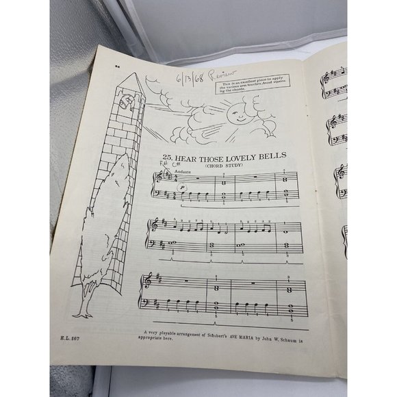 John W Schaum Piano Course B The Blue Book Belwin 1945 Rockville Centre Vintage - Picture 10 of 12